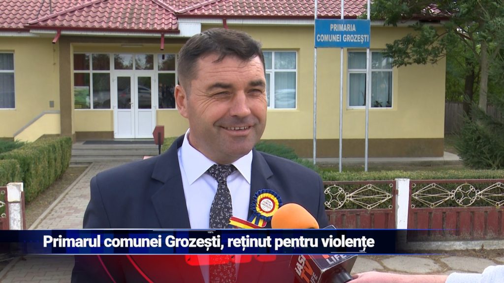 Primarul comunei Grozești, reținut pentru violențe