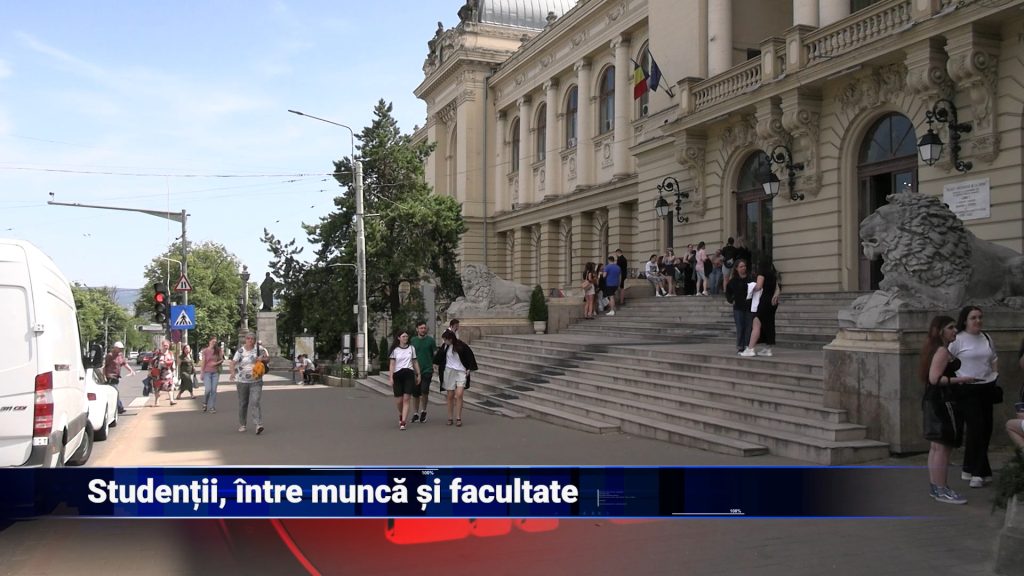 Studenții, între muncă și facultate