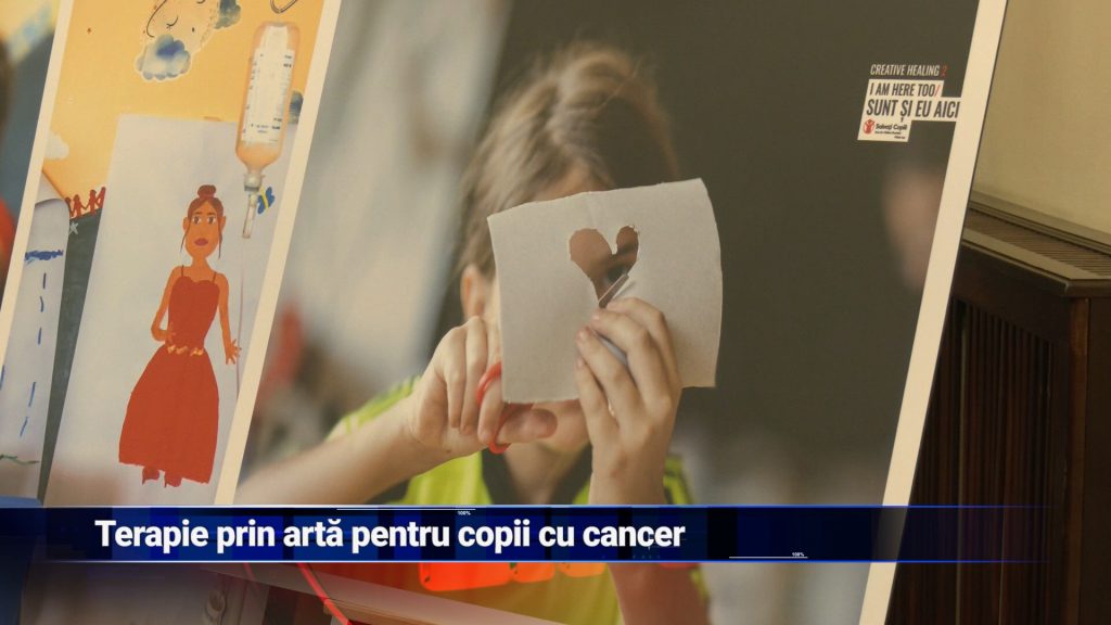 Terapie prin artă pentru copii cu cancer