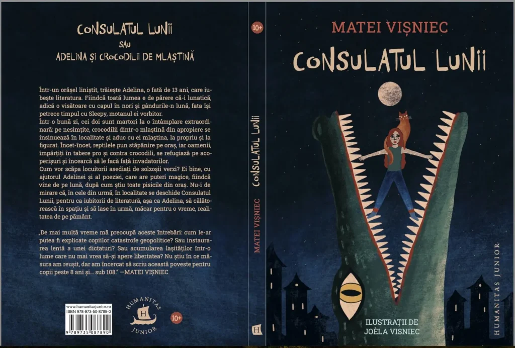 Matei Vișniec CONSULATUL LUNII, lansare carte și lectură performativă la Cărturești