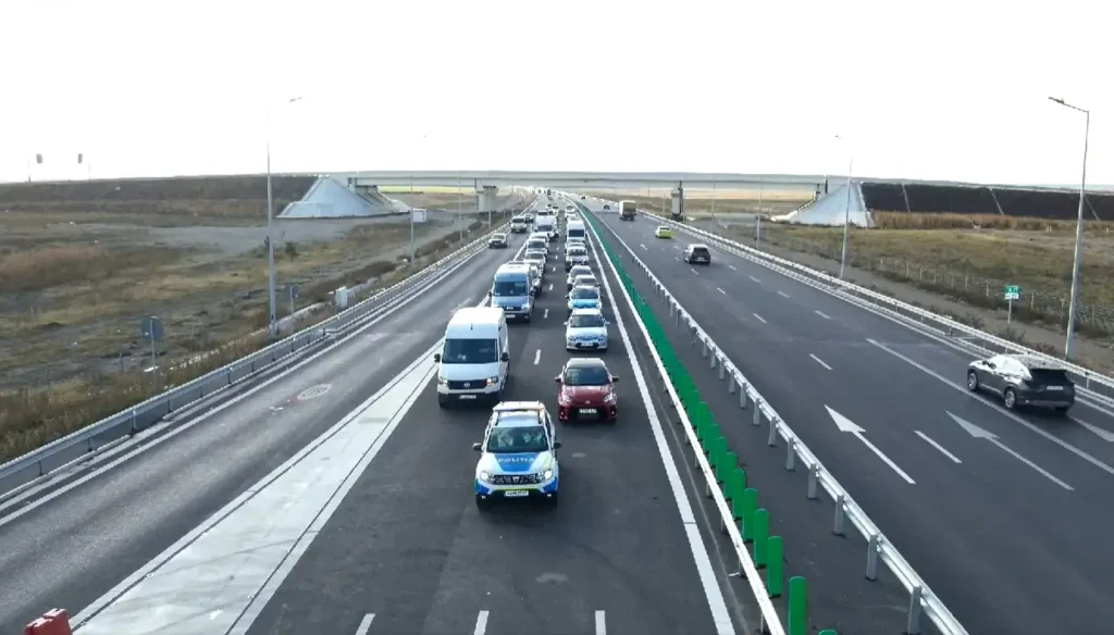 Un nou tronson de autostradă a fost dat în folosință. Proiectul, finalizat cu succes