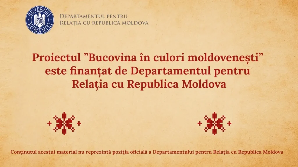 Asociația Colorează Bucovina lansează filmul „Bucovina în culori moldovenești”