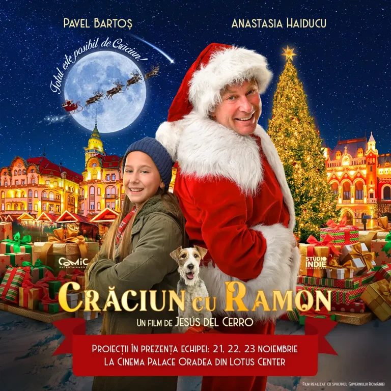 „Crăciun cu Ramon”, filmul de Crăciun pe care l-ai așteptat dintotdeauna, vine din decembrie în toate cinematografele din România