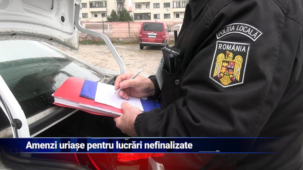Amenzi uriașe pentru lucrări nefinalizate