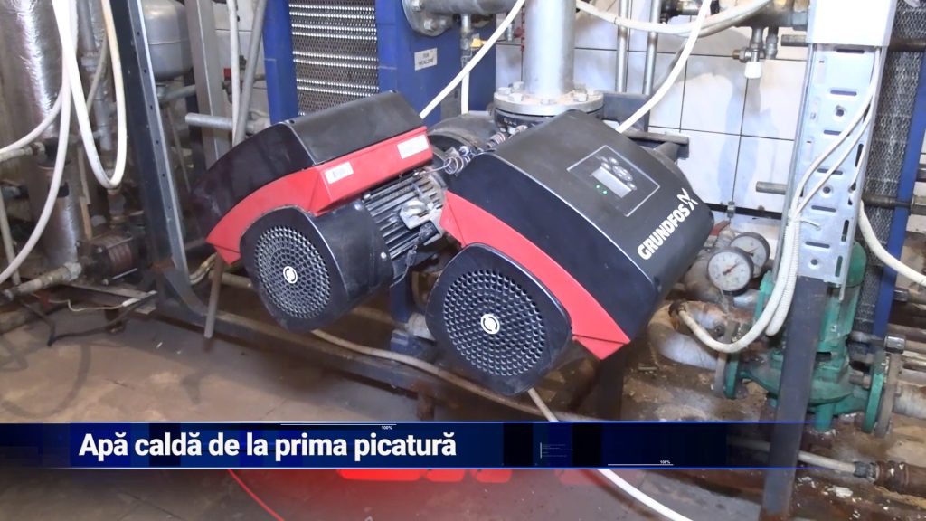 Apa caldă de la prima picătură