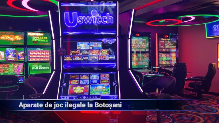 Aparate de joc ilegale la Botoșani