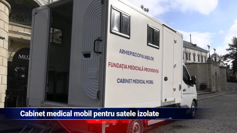 Cabinet medical mobil pentru satele izolate