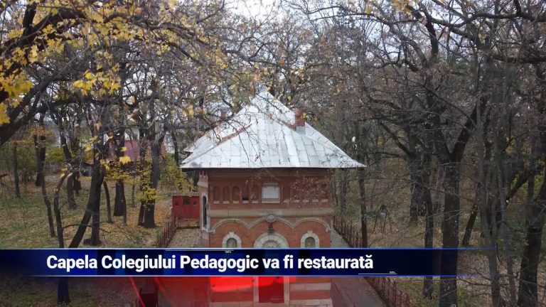 Capela Colegiului Pedagogic va fi restaurată
