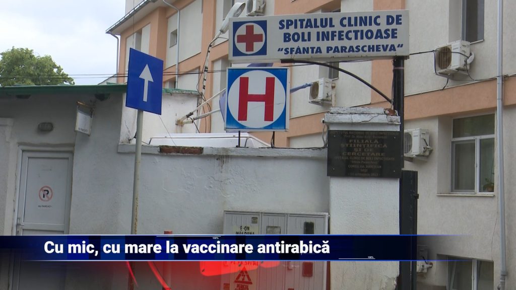 Cu mic, cu mare la vaccinare antirabică