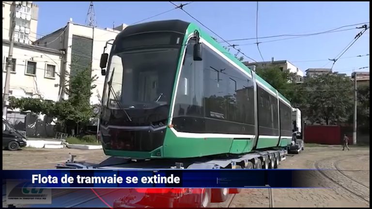 Flota de tramvaie se extinde