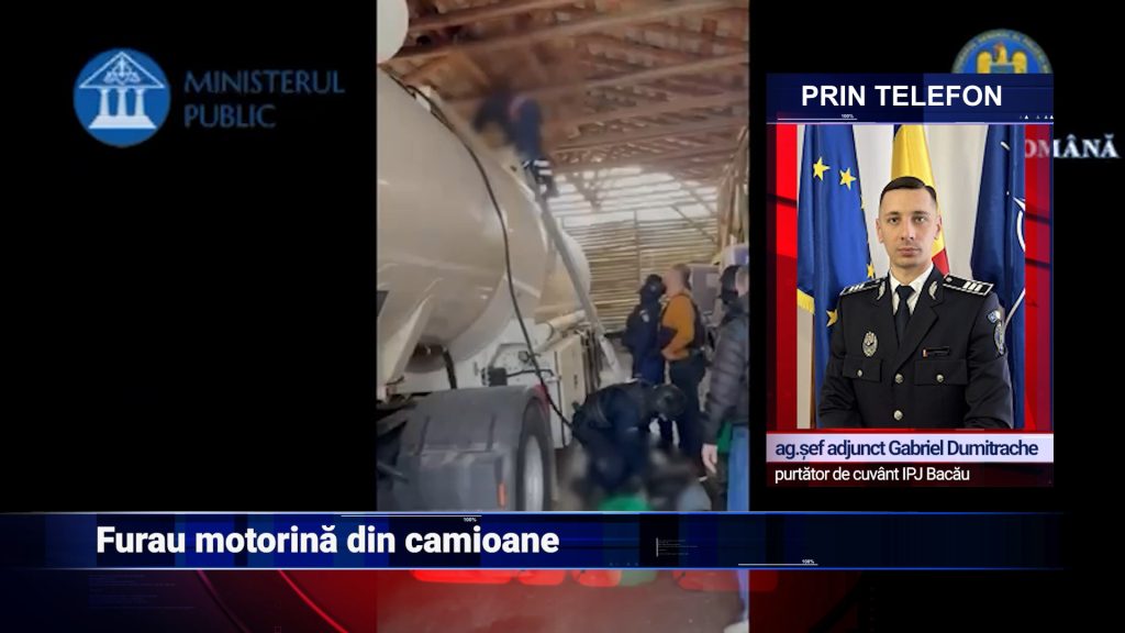 Furau motorină din camioane