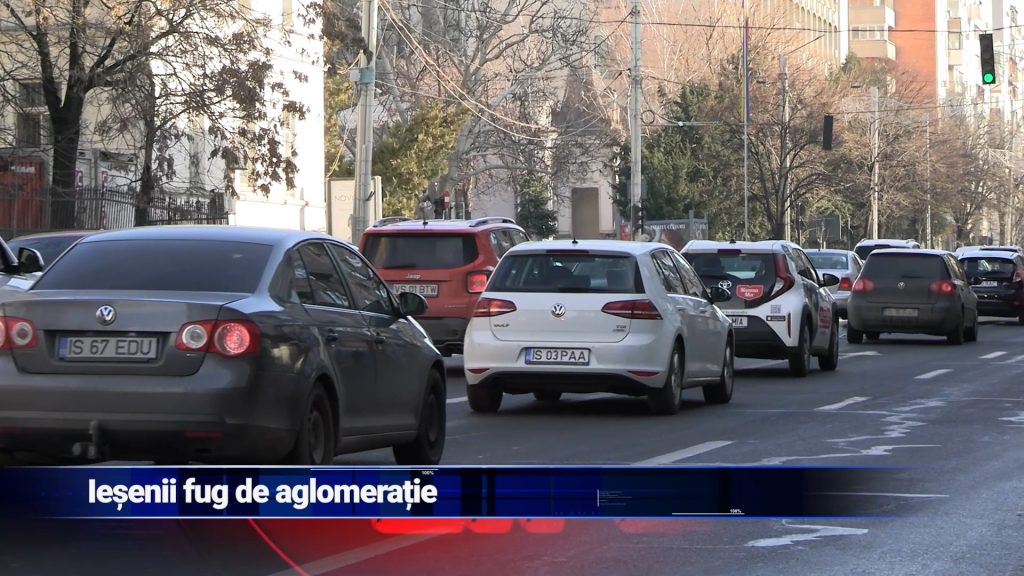 Ieșenii fug de aglomerație, dar rămân aproape