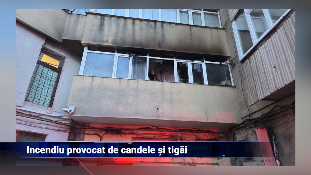 Incendii provocate de candele și tigăi