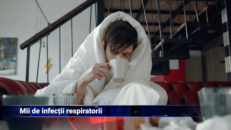 Mii de infecții respiratorii