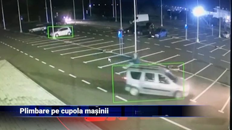 Plimbare pe cupola mașinii