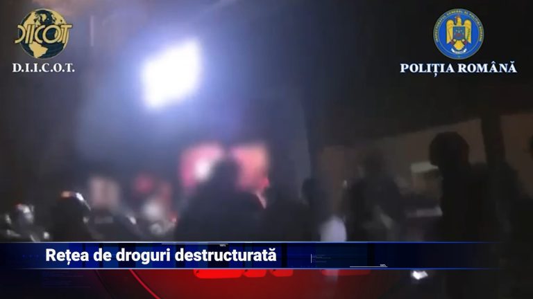 Rețea de droguri destructurată