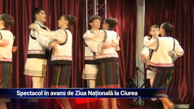 Spectacol în avans de Ziua Națională la Ciurea