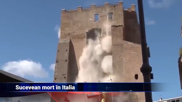 Sucevean mort în Italia