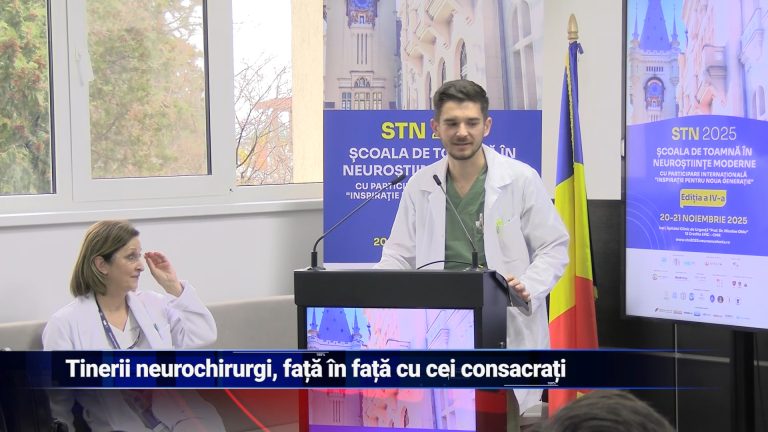 Tinerii neurochirurgi, față în față cu cei consacrați