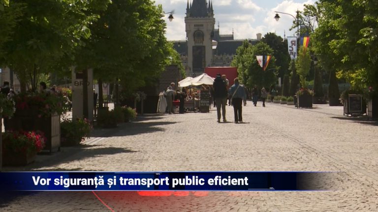 Vor siguranță și transport public eficient