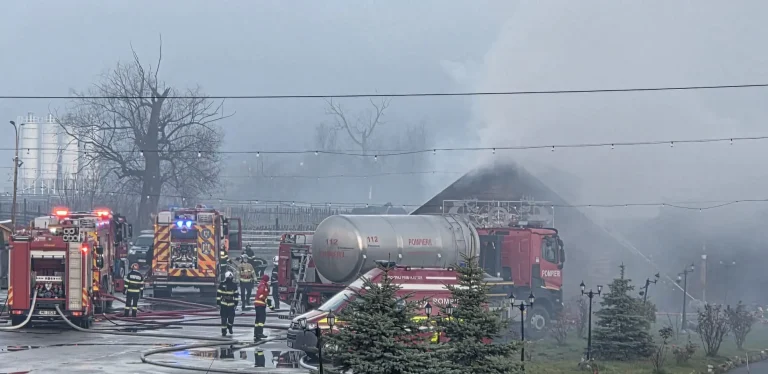 Tragedie în Bucovina: o femeie a murit într-un incendiu devastator la o pensiune din Gura Humorului