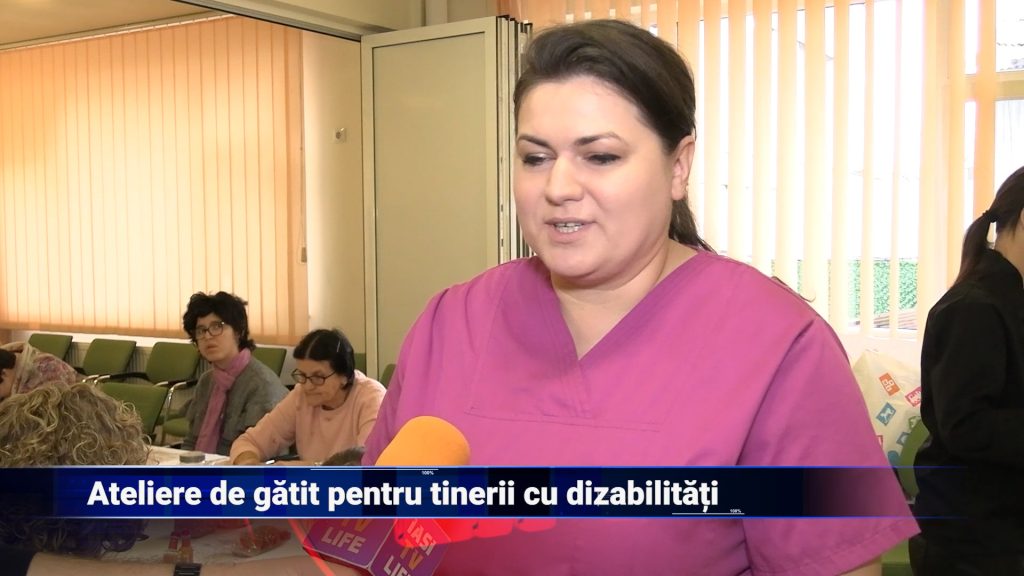 Atelier de gătit pentru tinerii cu dizabilități