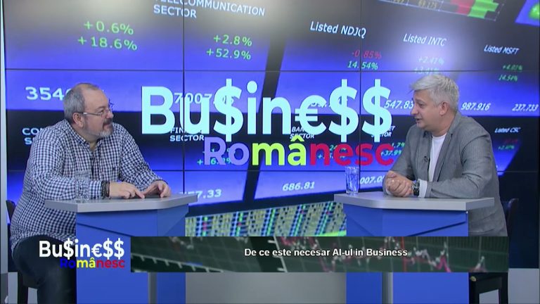 BUSINESS ROMÂNESC / De ce este necesar AI-ul in Business