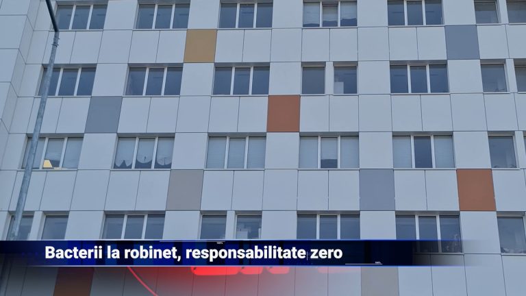 Bacterii la robinet, responsabilitate zero!