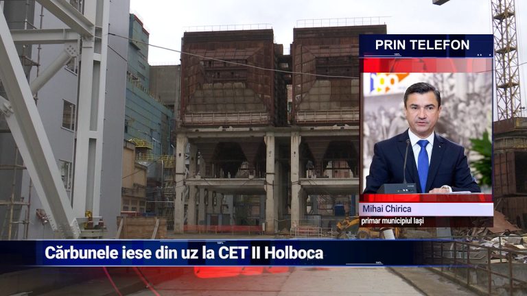 Cărbunele iese din uz la CET II Holboca