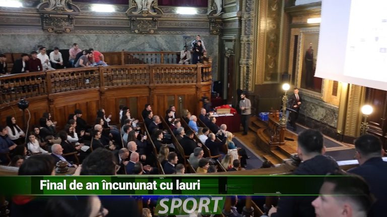 Final de an încununat de lauri
