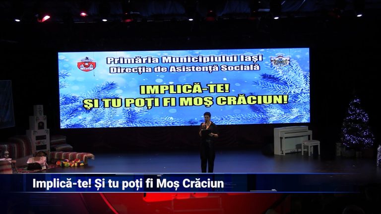 Și tu poți fi Moș Crăciun