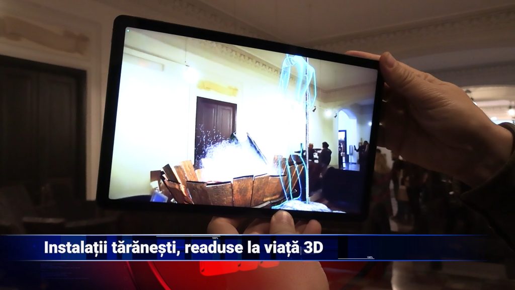 Instalații țărănești, readuse la viață 3D