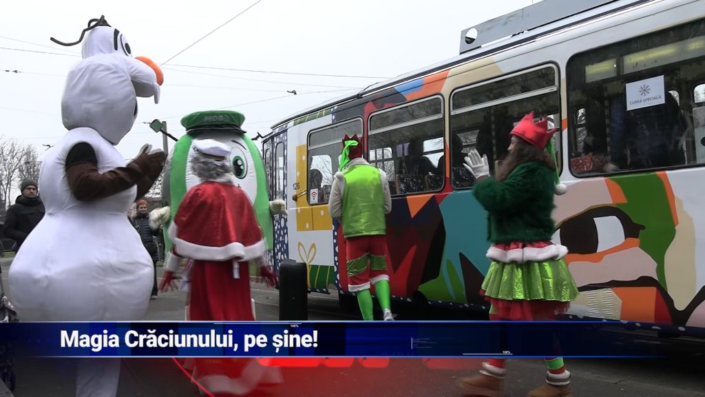 Magia Crăciunului, pe șine!