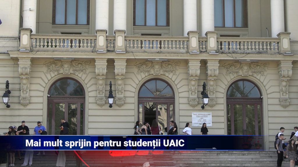 Mai mult sprijin pentru studenții UAIC