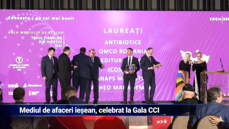 Mediul de afaceri ieșean, celebrat la Gala CCI