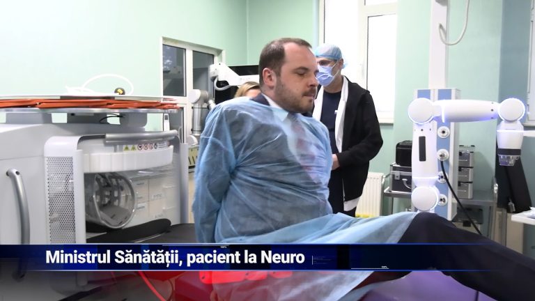 Ministrul Sănătății, pacient la Neuro