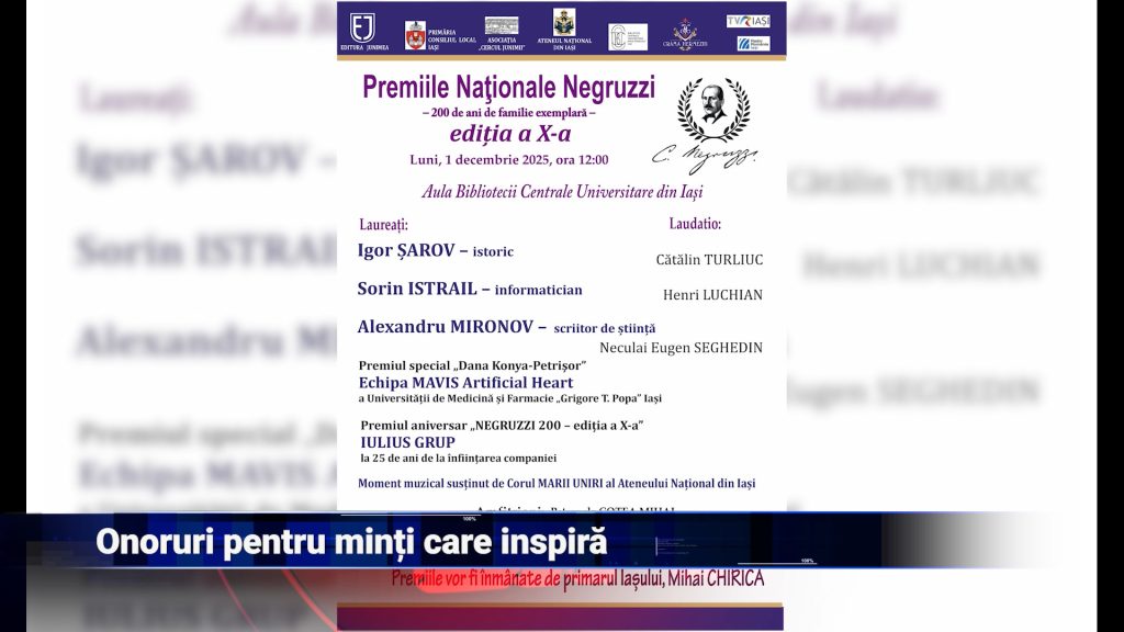 Onoruri pentru minți care inspiră