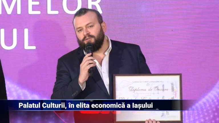 Palatul Culturii, în elita economică a Iașului