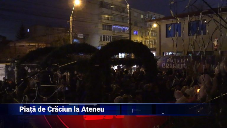 Piața de Crăciun la Ateneu