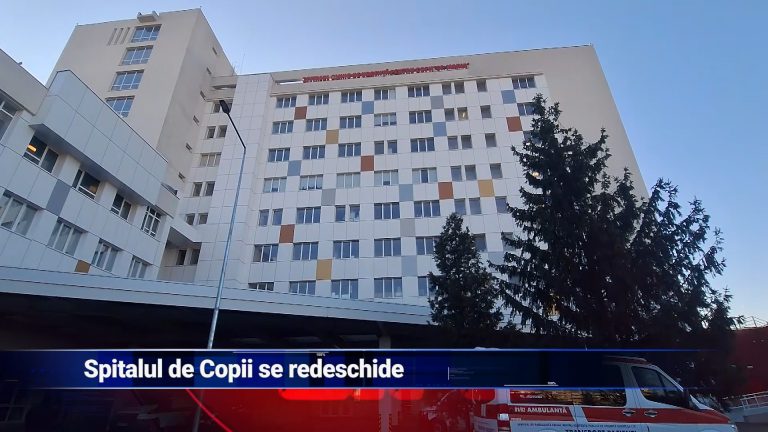 Spitalul de Copii se redeschide