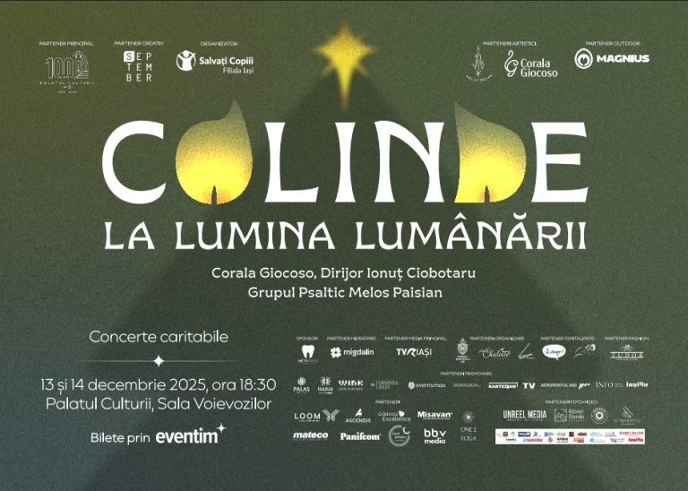„Colinde la lumina lumânării”: Două concerte caritabile în care colindele aduc oamenii împreună pentru copiii care au nevoie de noi