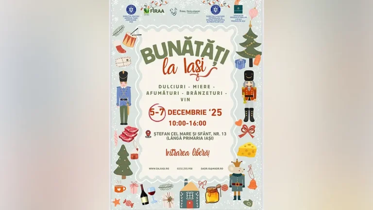 Făina ecologică, vedeta primului Târg de Bunătăți organizat la Direcția Agricolă Iași