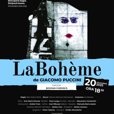 Ultimul spectacol de operă din acest an la Opera Iași