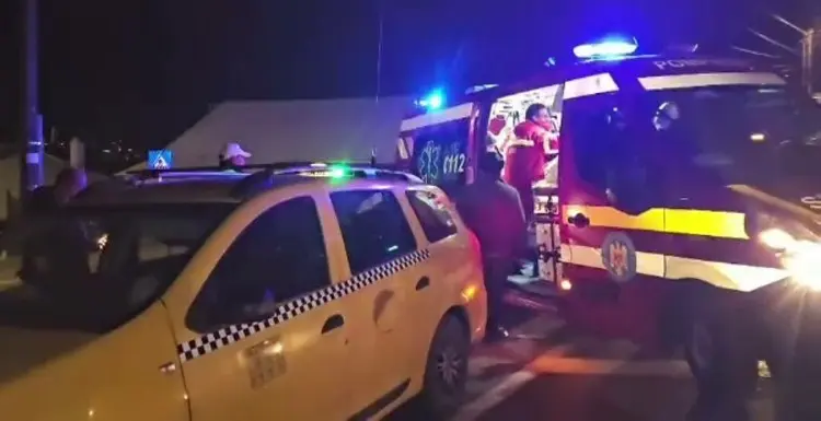 Bărbat călcat de taxi în Vaslui, în timp ce zăcea pe asfalt. Șoferul: „Nu l-am observat”