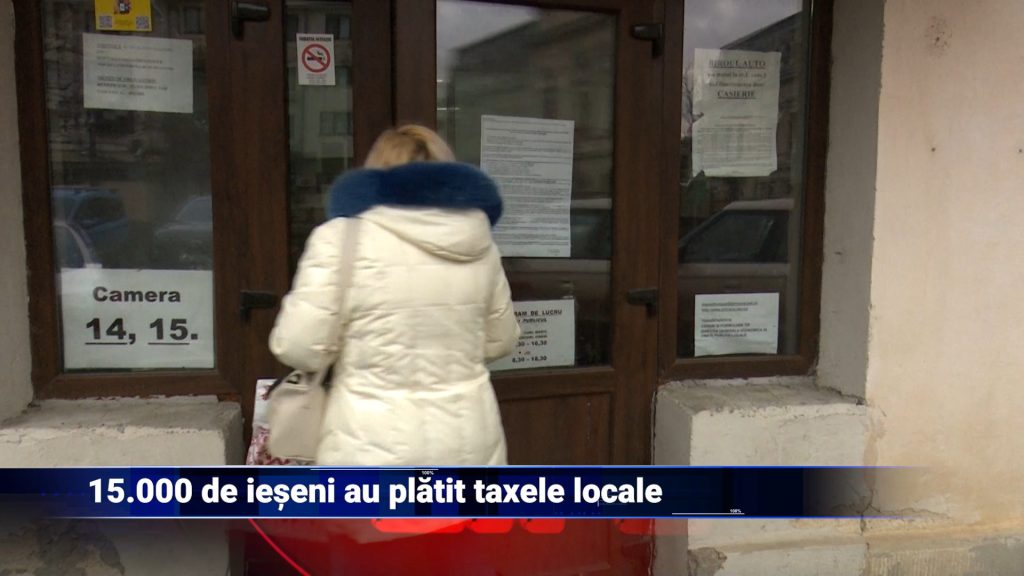 15.000 de ieşeni au plătit taxele locale