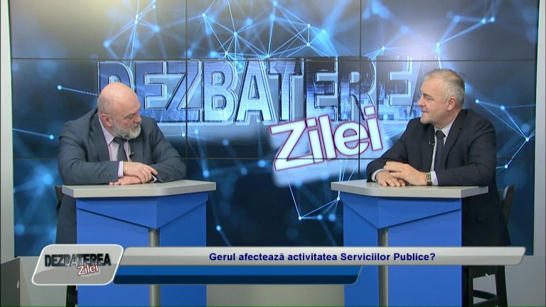 DEZBATEREA ZILEI / Gerul afectează activitatea Serviciilor Publice?