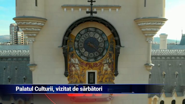 Palatul Culturii, vizitat de sărbători