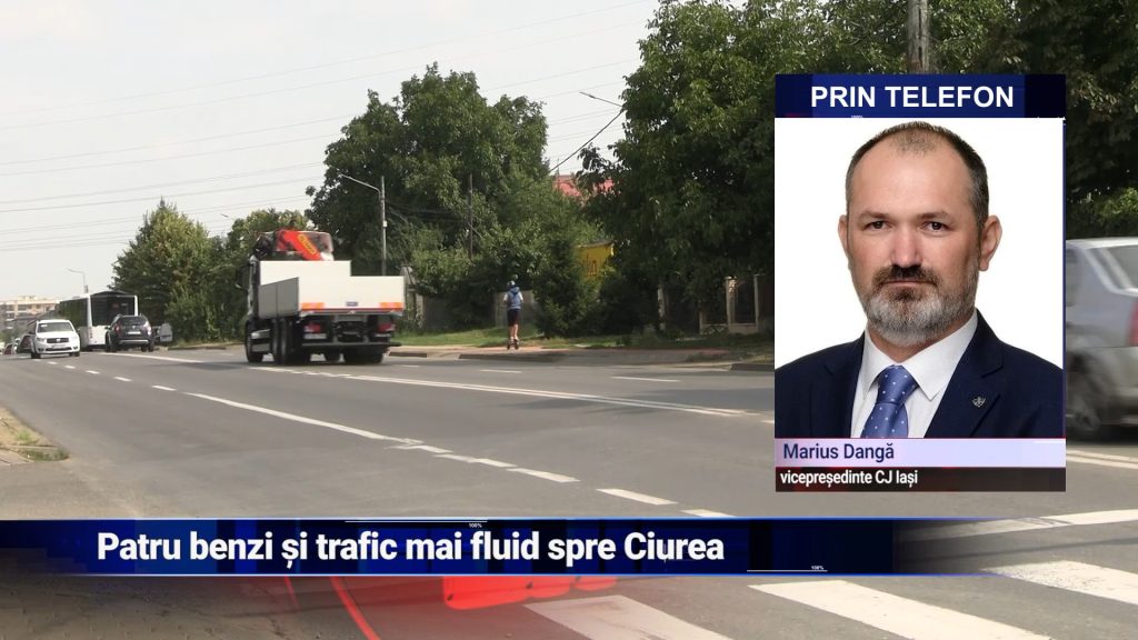 Patru benzi şi trafic mai fluid spre Ciurea