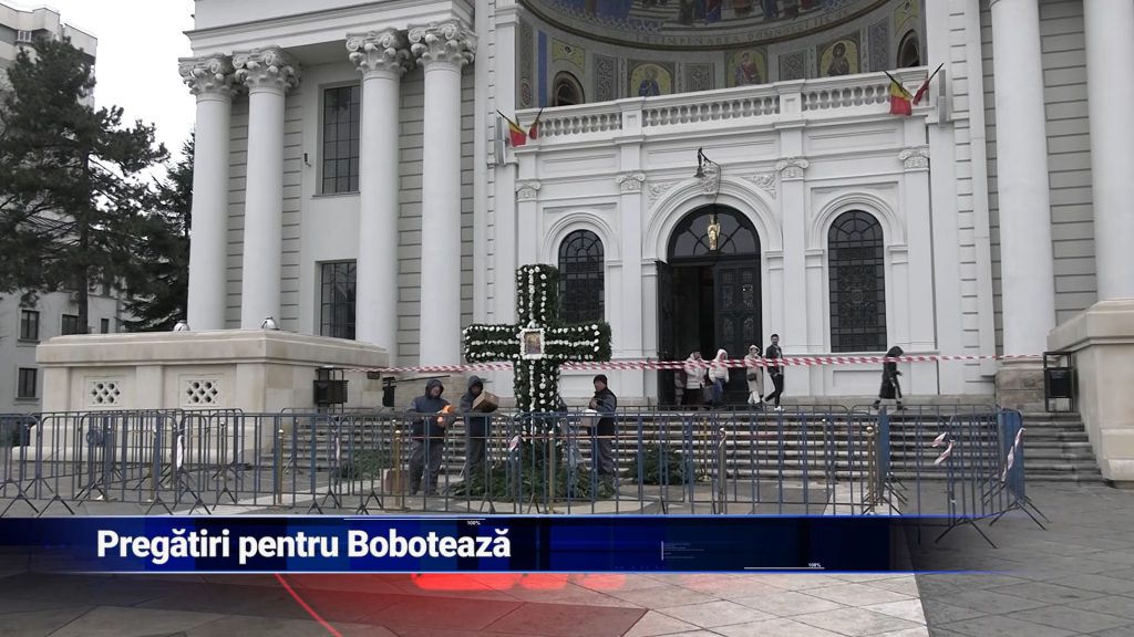 Pregătiri pentru Bobotează