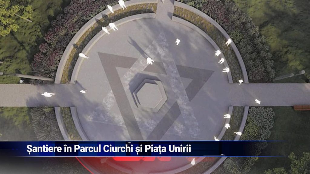 Pregătiri pentru deschiderea şantierele în Parcul Ciurchi şi Piaţa Unirii